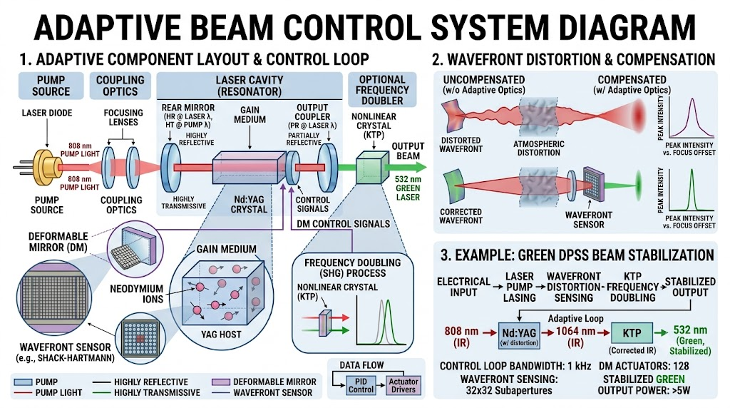 Adaptive beam control system